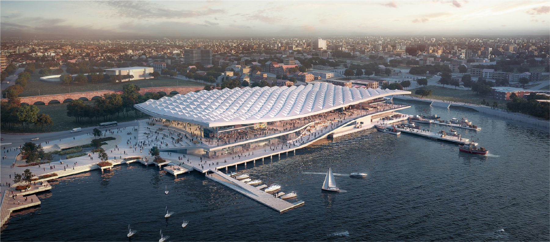 Sydney Fish Market Project in Australia Featured Image